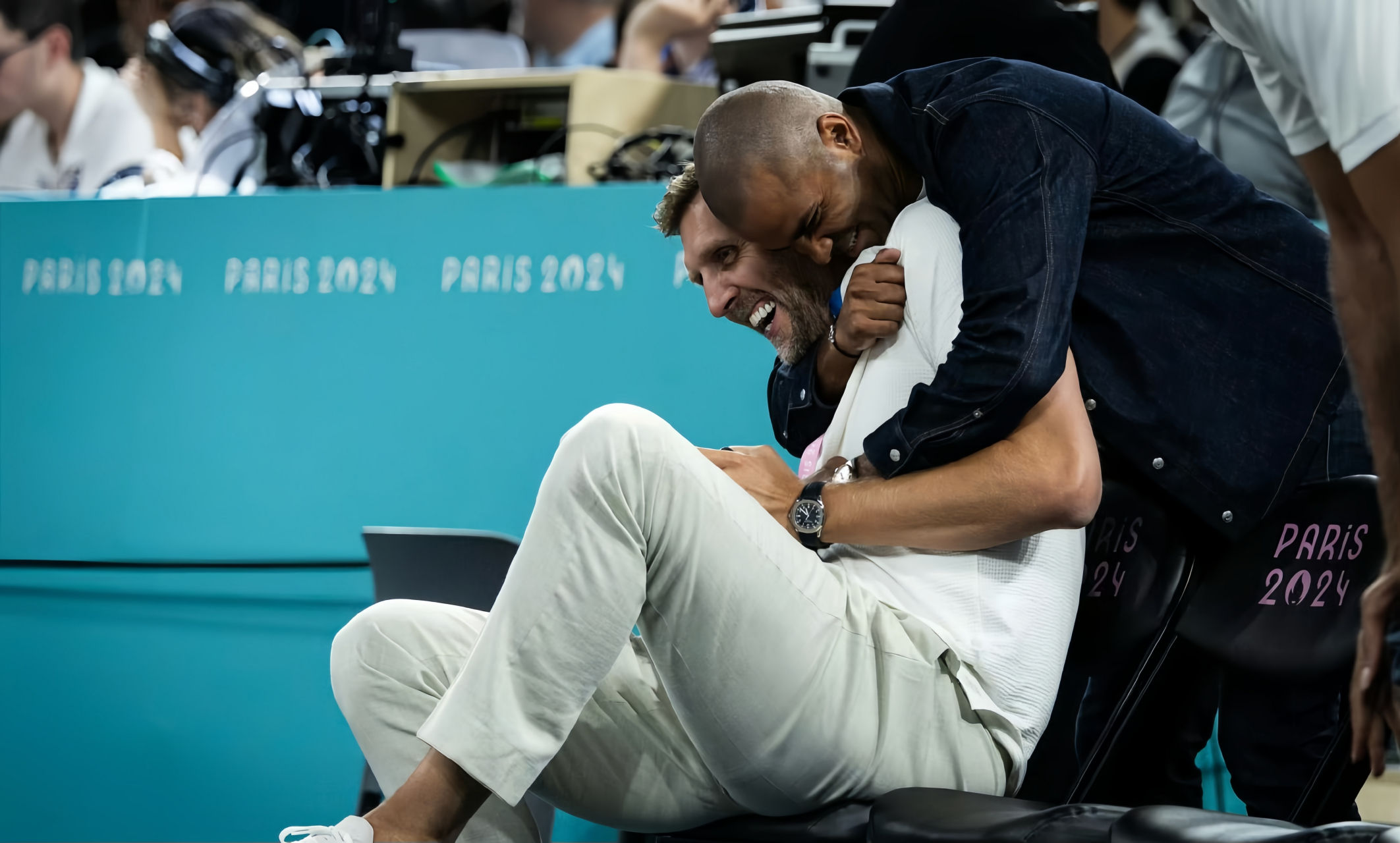 德国队碾压法国队，马龙扛起全队